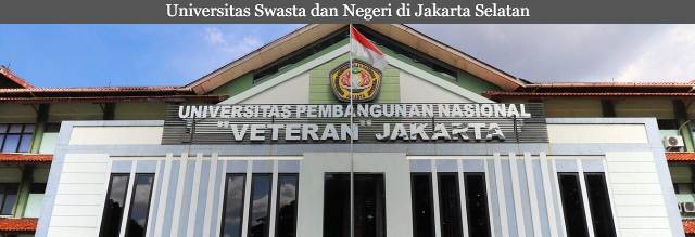 5 Daftar Universitas Swasta dan Negeri di Jakarta Selatan Paling Favorit Tahun 2023